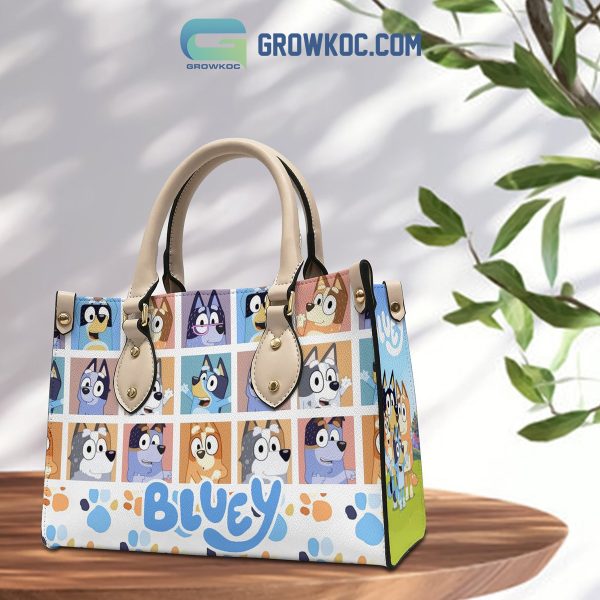 Bluey Cartoon All Friend Fan Bag