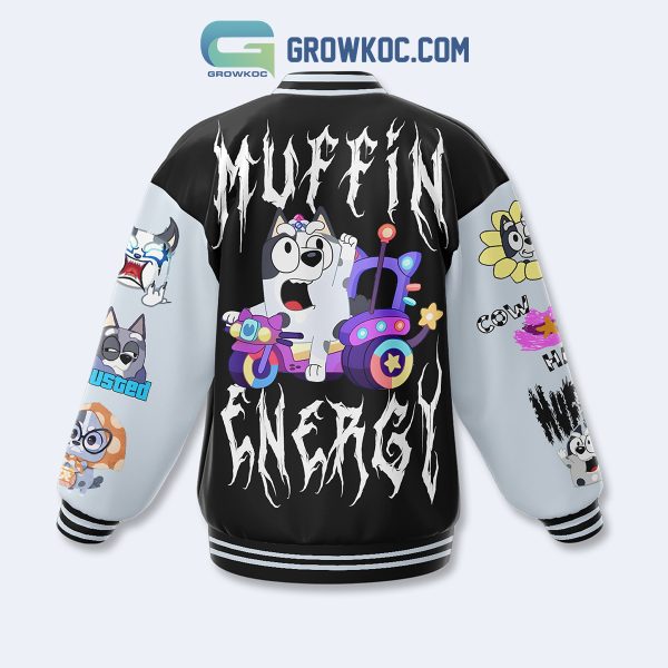 Bluey My Chemical Romance Muffin Energy Baseball Jacket