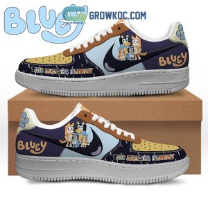 Bluey The Heeler Family Fan Design Air Force 1 Shoes