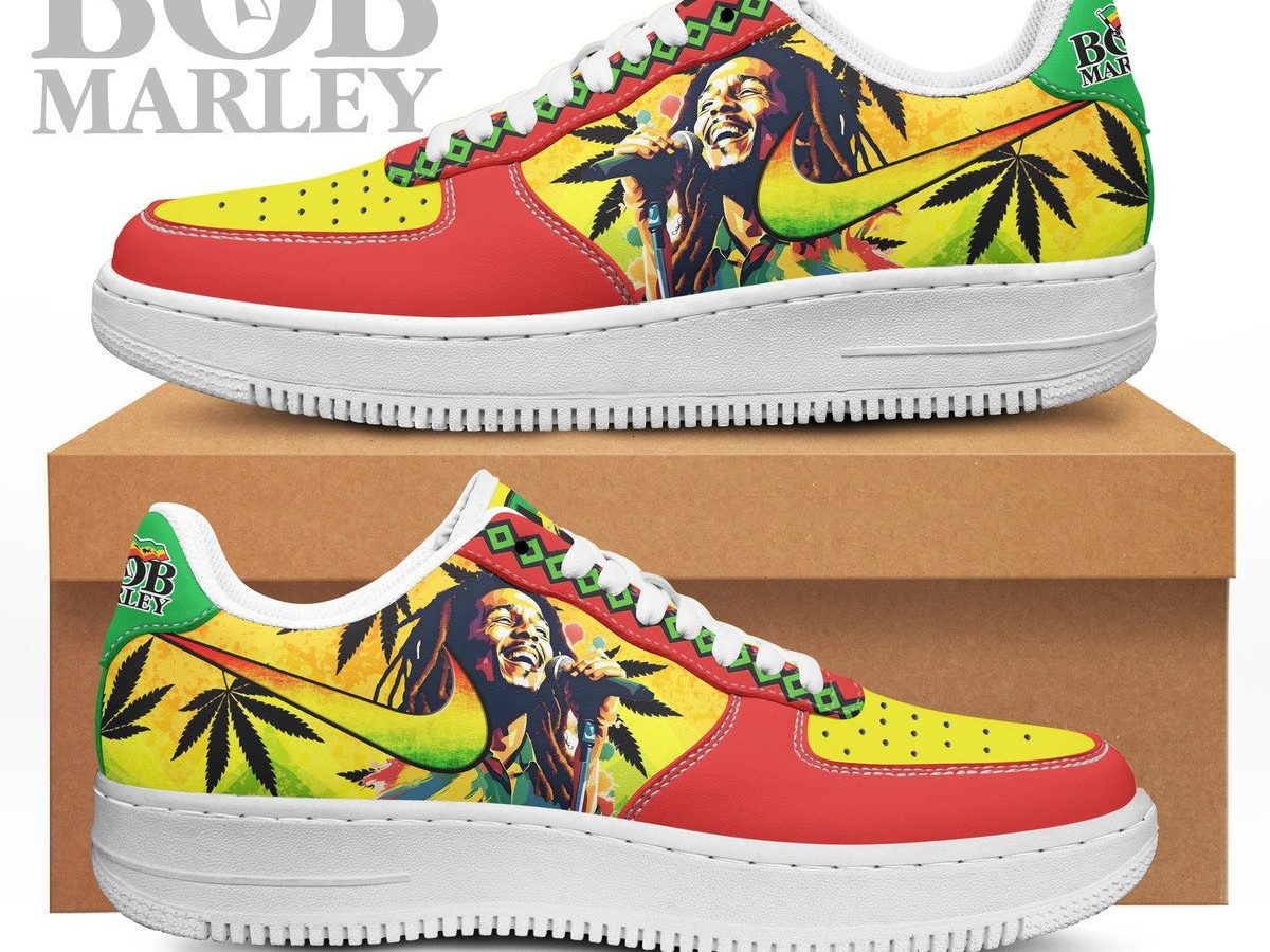 Bob marley air force ones best sale