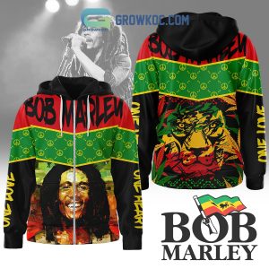 Bob Marley One Love Lion Hearts Hoodie Shirts