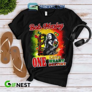 Bob Marley One Love One Heart One Destiny Pajamas Set