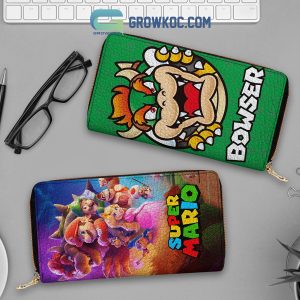 Bowser Super Mario Fan Purse Wallet