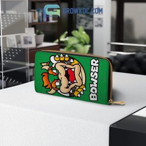 Bowser Super Mario Fan Purse Wallet