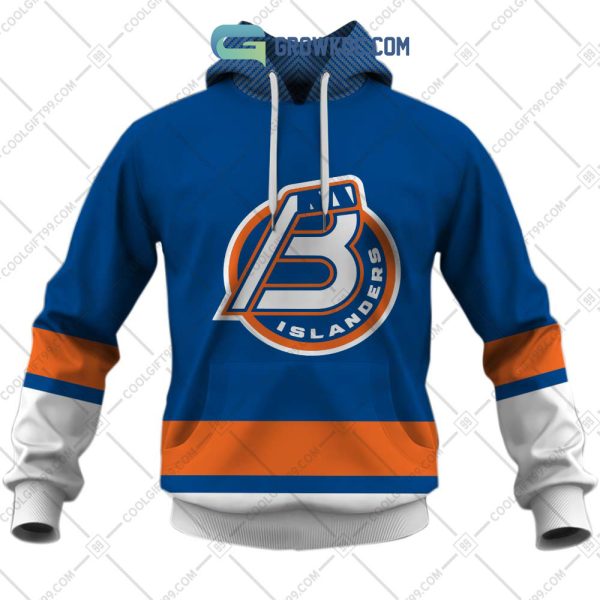 Bridgeport Islanders AHL Color Home Jersey Personalized Hoodie T Shirt