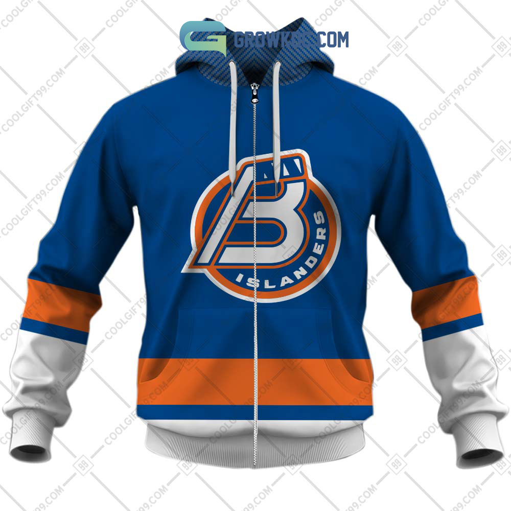 Bridgeport Islanders AHL Color Home Jersey Personalized Hoodie T Shirt ...