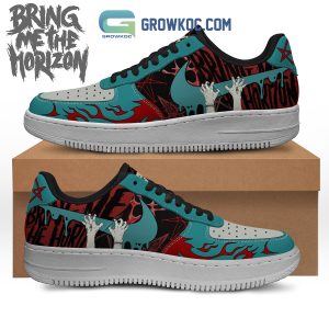 Bring Me The Horizon Save Me Grom Myself Air Force 1 Shoes
