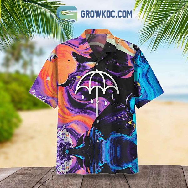 Bring Me The Horizon Umbrella Oil Painting Hawaiian Shirts