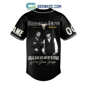 Brooks & Dunn Play Something Country Personalized Baseball Jersey