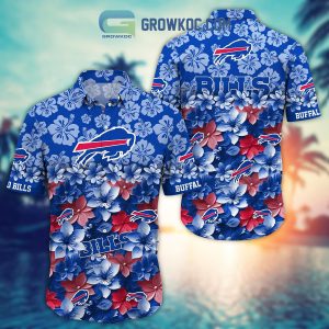 Buffalo Bills Hibiscus Summer Flower Hawaiian Shirt