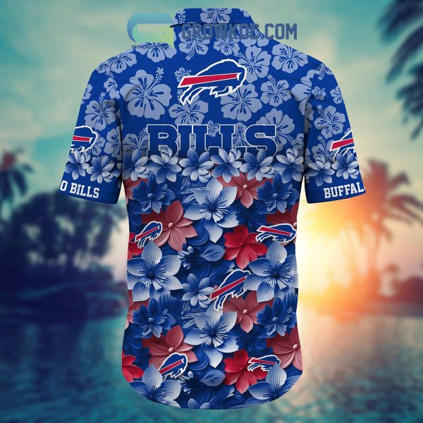 Buffalo Bills Hibiscus Summer Flower Hawaiian Shirt