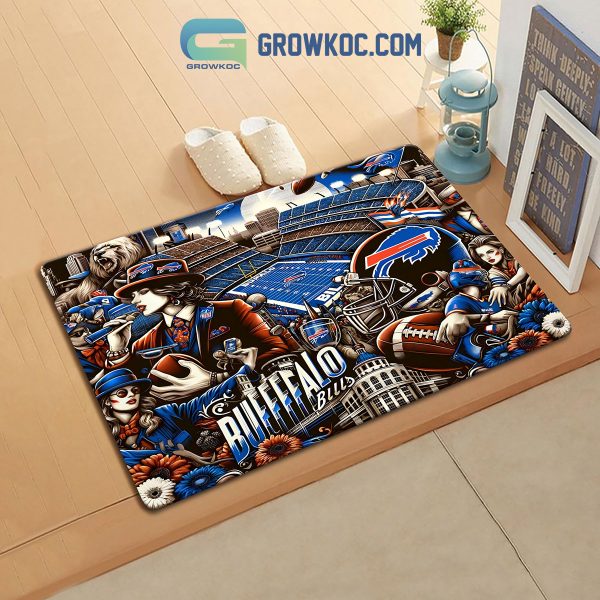 Buffalo Bills Highmark Stadium Football Stadium Doormat