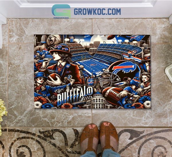 Buffalo Bills Highmark Stadium Football Stadium Doormat