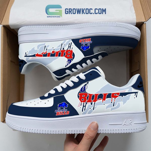 Buffalo Bills Team Logo Fan Air Force 1 Shoes