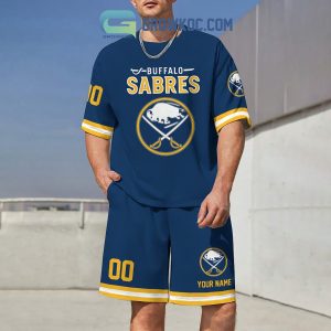 Buffalo Sabres Fan Personalized T-Shirt And Short Pants