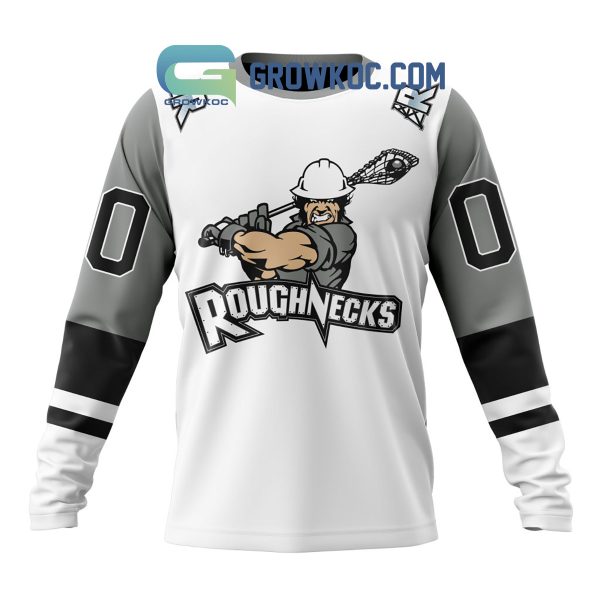 Calgary Roughnecks Away Jersey Personalized Hoodie Shirt