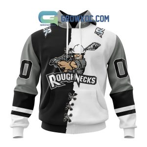 Calgary Roughnecks Mix Home And Away Jersey Personalized Hoodie Shirt