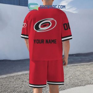 Carolina Hurricanes Fan Personalized T-Shirt And Short Pants