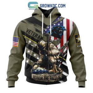 Carolina Panthers NFL Veterans Honor The Fallen Personalized Hoodie T Shirt