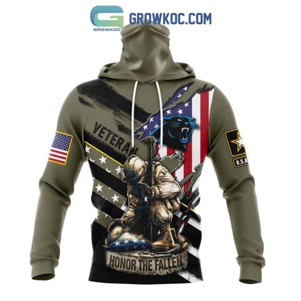Carolina Panthers NFL Veterans Honor The Fallen Personalized Hoodie T Shirt