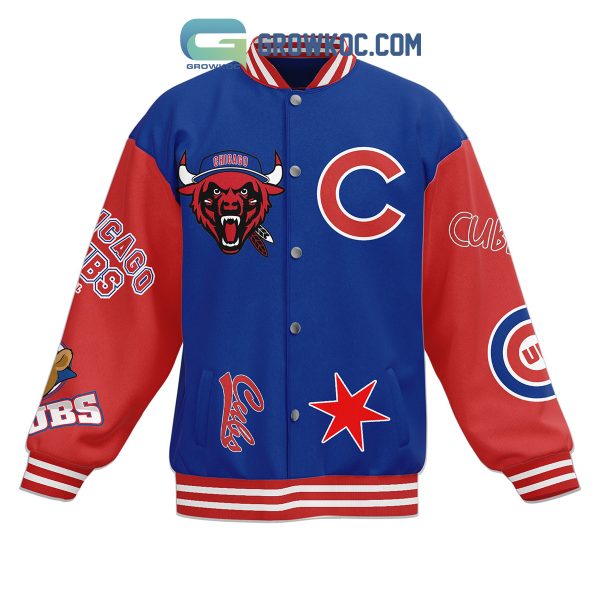 Chicago Cubs Go Cubs Go Fan Baseball Jacket
