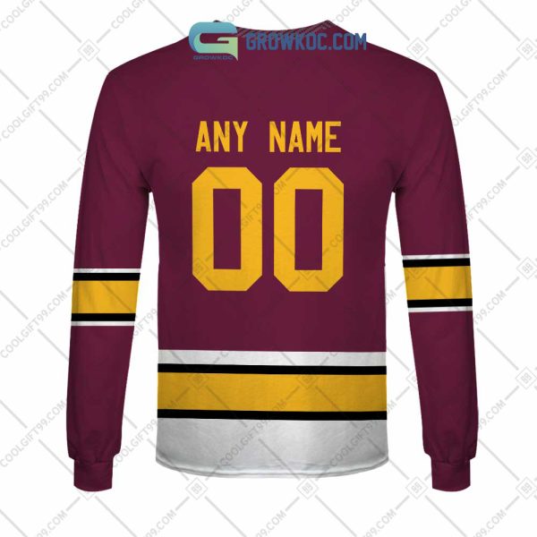 Chicago Wolves AHL Color Home Jersey Personalized Hoodie T Shirt