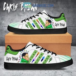 Chris Brown 11 11 Tour 2024 Love Fan Stan Smith Shoes