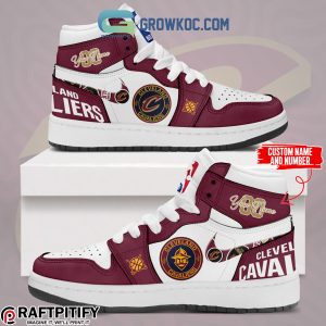 Cleveland Cavaliers Basketball Personalized Air Jordan 1 Shoes