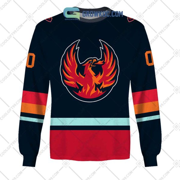 Coachella Valley Firebirds AHL Color Home Jersey Personalized Hoodie T Shirt