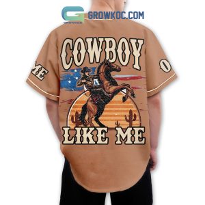 Cody Johnson Cowboy Like Me Personalized Baseball Jersey