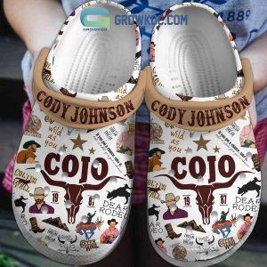 Cody Johnson Wild As You Christmas Crocs Clogs