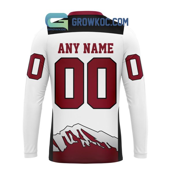 Colorado Mammoth Away Jersey Personalized Hoodie Shirt
