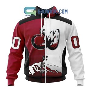 Colorado Mammoth Mix Home And Away Jersey Personalized Hoodie Shirt