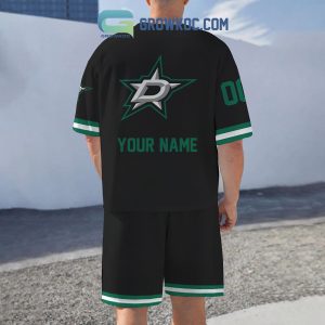 Dallas Stars Fan Personalized T-Shirt And Short Pants