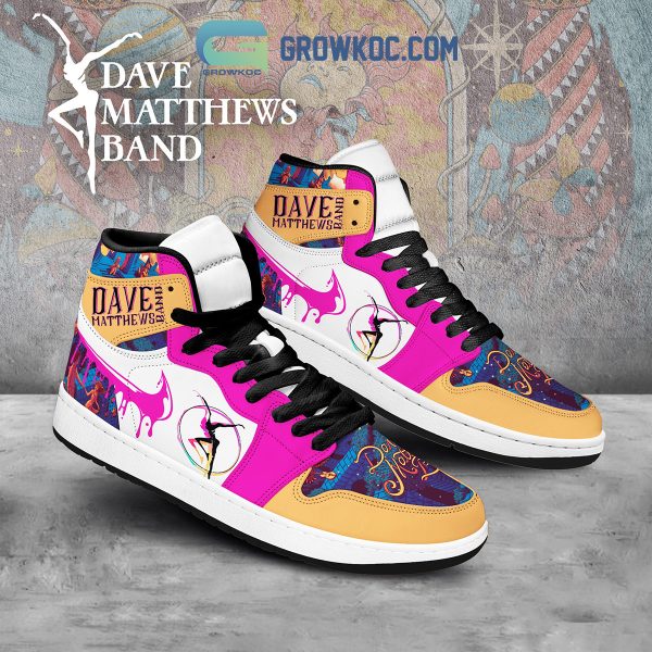 Dave Matthews Band Black Lace Air Jordan 1 Shoes