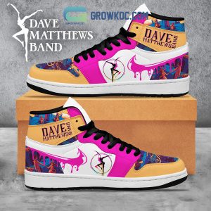 Dave Matthews Band Black Lace Air Jordan 1 Shoes