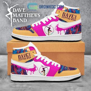 Dave Matthews Band White Lace Air Jordan 1 Shoes
