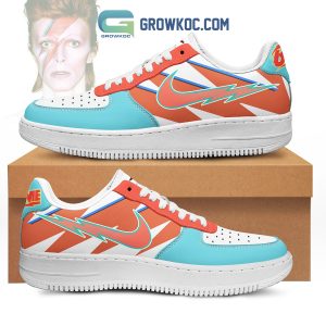 David Bowie Stardust Star Fan Air Force 1 Shoes