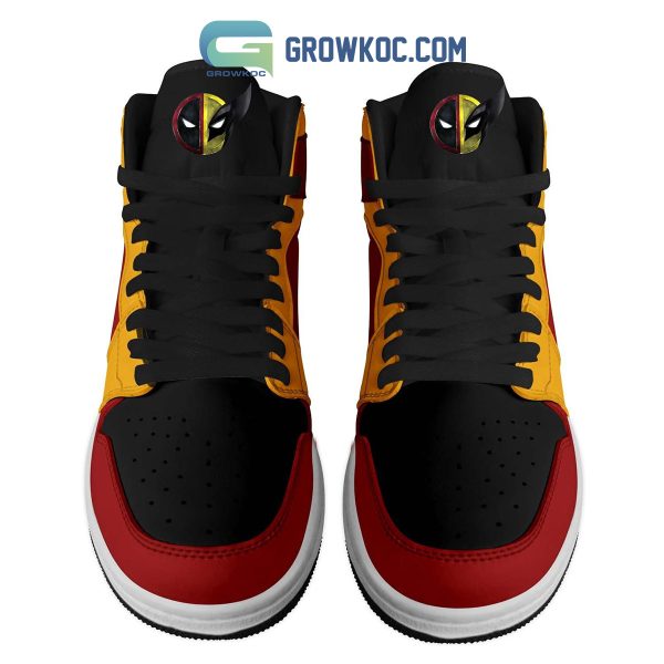 Deadpool Wolverine We’re Best Friend Air Jordan 1 Shoes