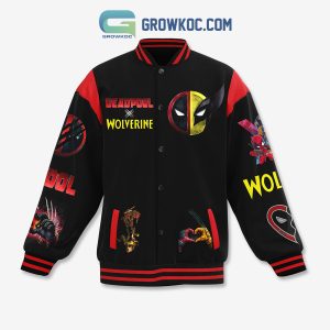 Deadpool Wolverine We’re Best Friends Baseball Jacket