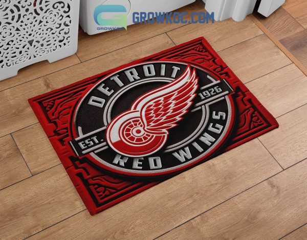 Detroit Red Wings Est. 1926 Fan Doormat