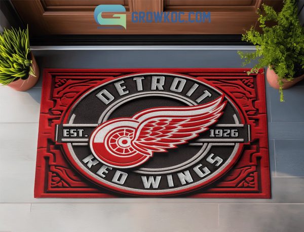 Detroit Red Wings Est. 1926 Fan Doormat