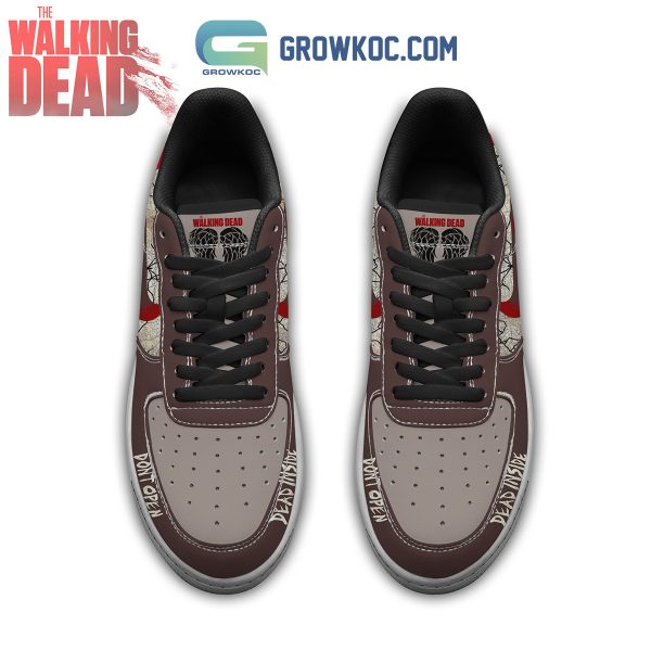 Don’t Open Dead Inside The Walking Dead Fan Air Force 1 Shoes