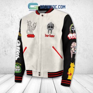 Doom Rest In Peace Personalized Baseball Jacket