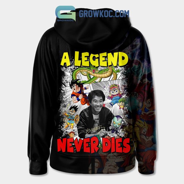 Dragon Ball A Legend Never Dies Akira Toriyama Hoodie Shirts