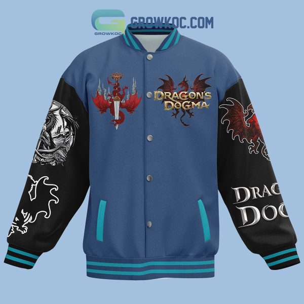 Dragon Dogma ‘Tis A Riftstone Is It Not Arisen Fan Baseball Jacket