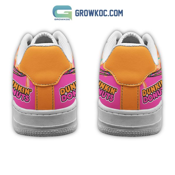 Dunkin’ Donuts Just Donut Fan Air Force 1 Shoes