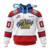 Edmonton Oil Kings Mix Home And Away Jersey Personalized Hoodie Shirt
