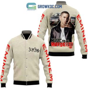 Eminem Slim Shady Music To Be Murdered By Baseball Jacket