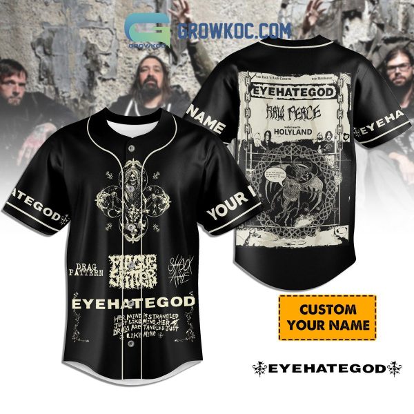 Eyehategod Her Mind Is Stranged Personalized Baseball Jersey